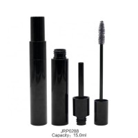 Quality special tubing mascara custom mascara tube and wand 15 ml black empty mascara container tube with brush