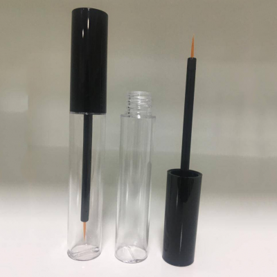 Hot sale cosmetic plastic round empty 10ml mascara tube