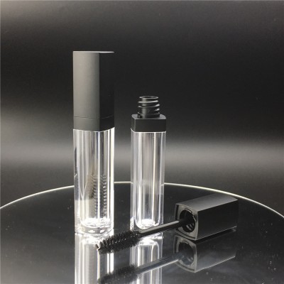 8.5ml Luxury clear square plastic mascara empty tube