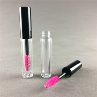 2ML Empty plastic mini cute mascara tube with brush